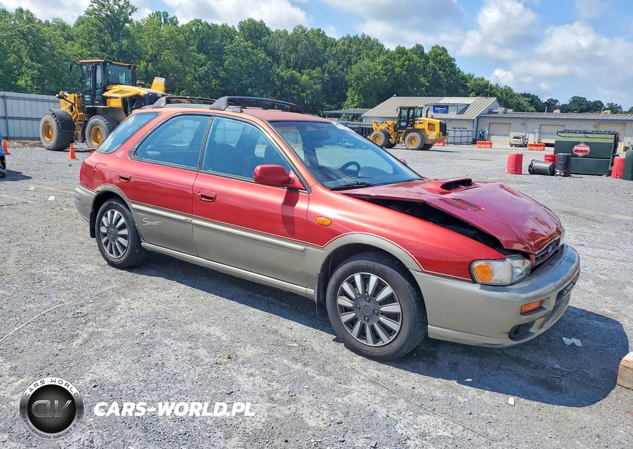 2000 Subaru Impreza Outback Sport VIN:JF1GF4857YH807610 - 4
