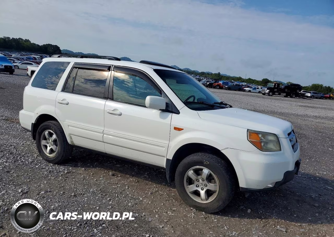 2007 Honda Pilot Exl VIN:2HKYF18527H520012 - 4