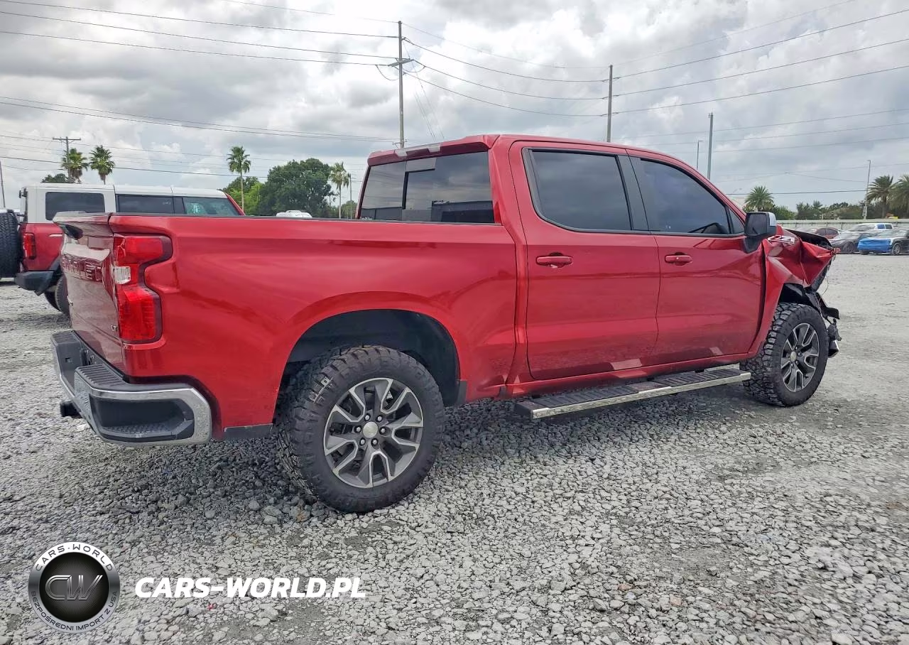 2022 Chevrolet Silverado K1500 Lt VIN:1GCUDDED0NZ516791 - 3