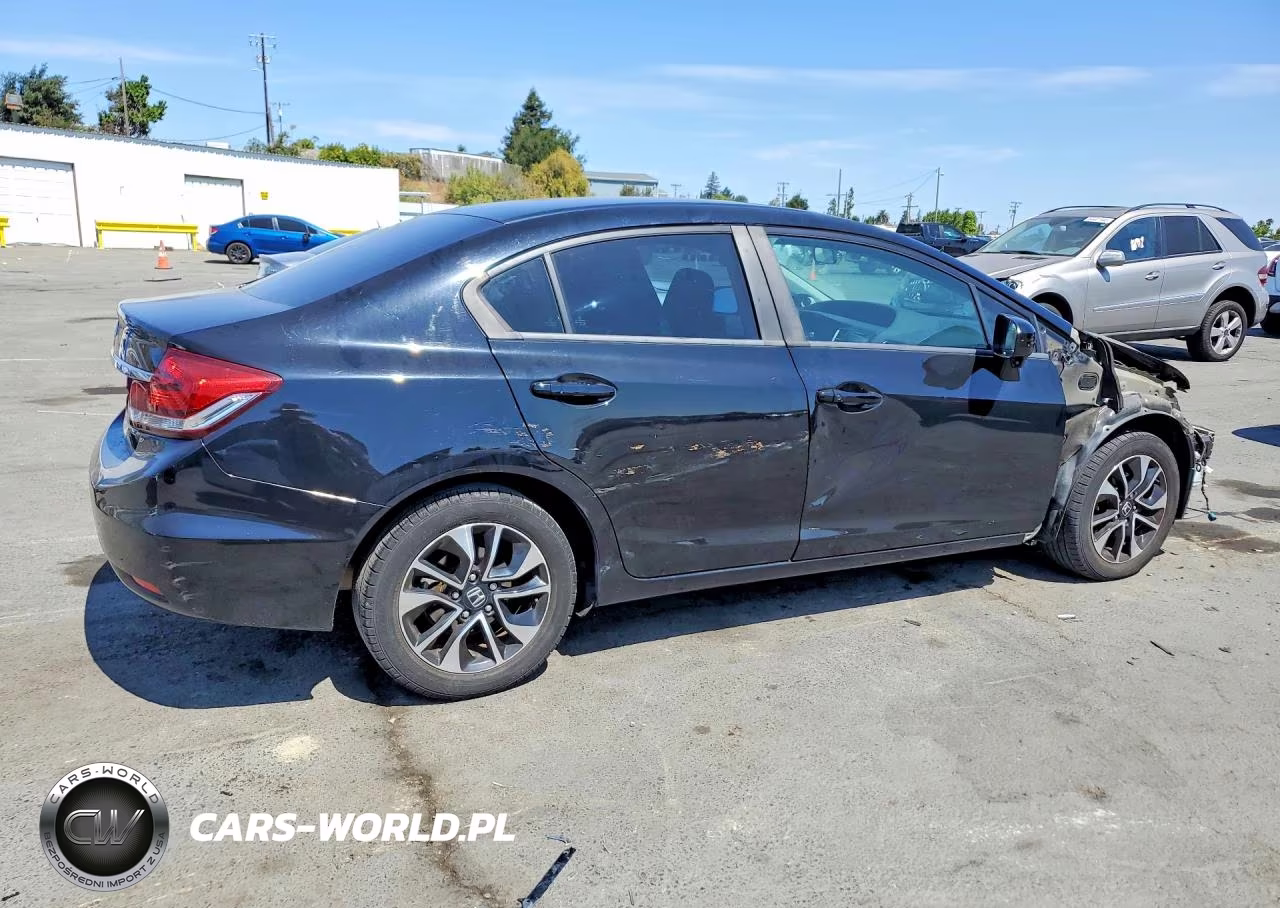 2014 Honda Civic Ex VIN:19XFB2F86EE222392 - 3