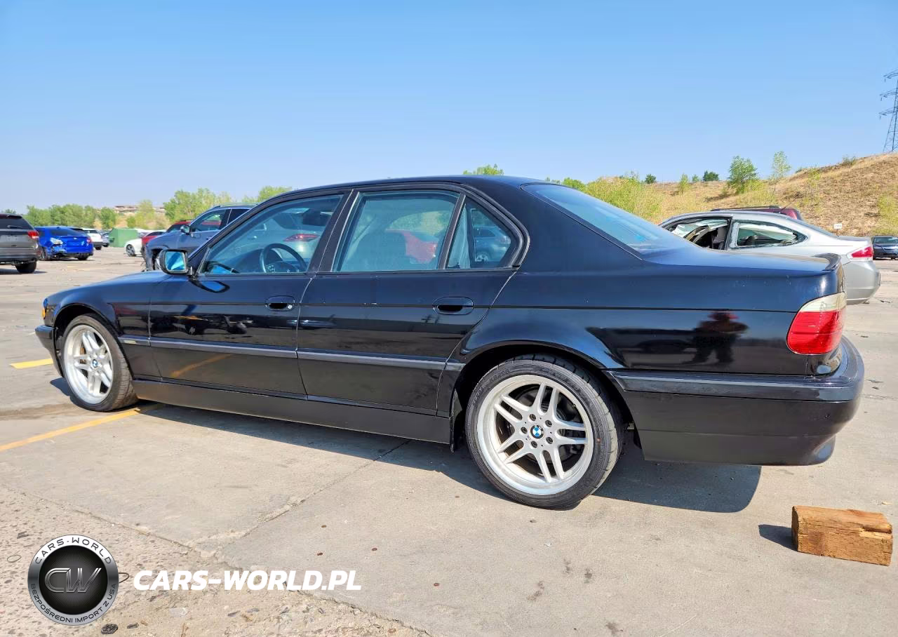 2000 BMW 740 I Automatic VIN:WBAGG834XYDN80415 - 2