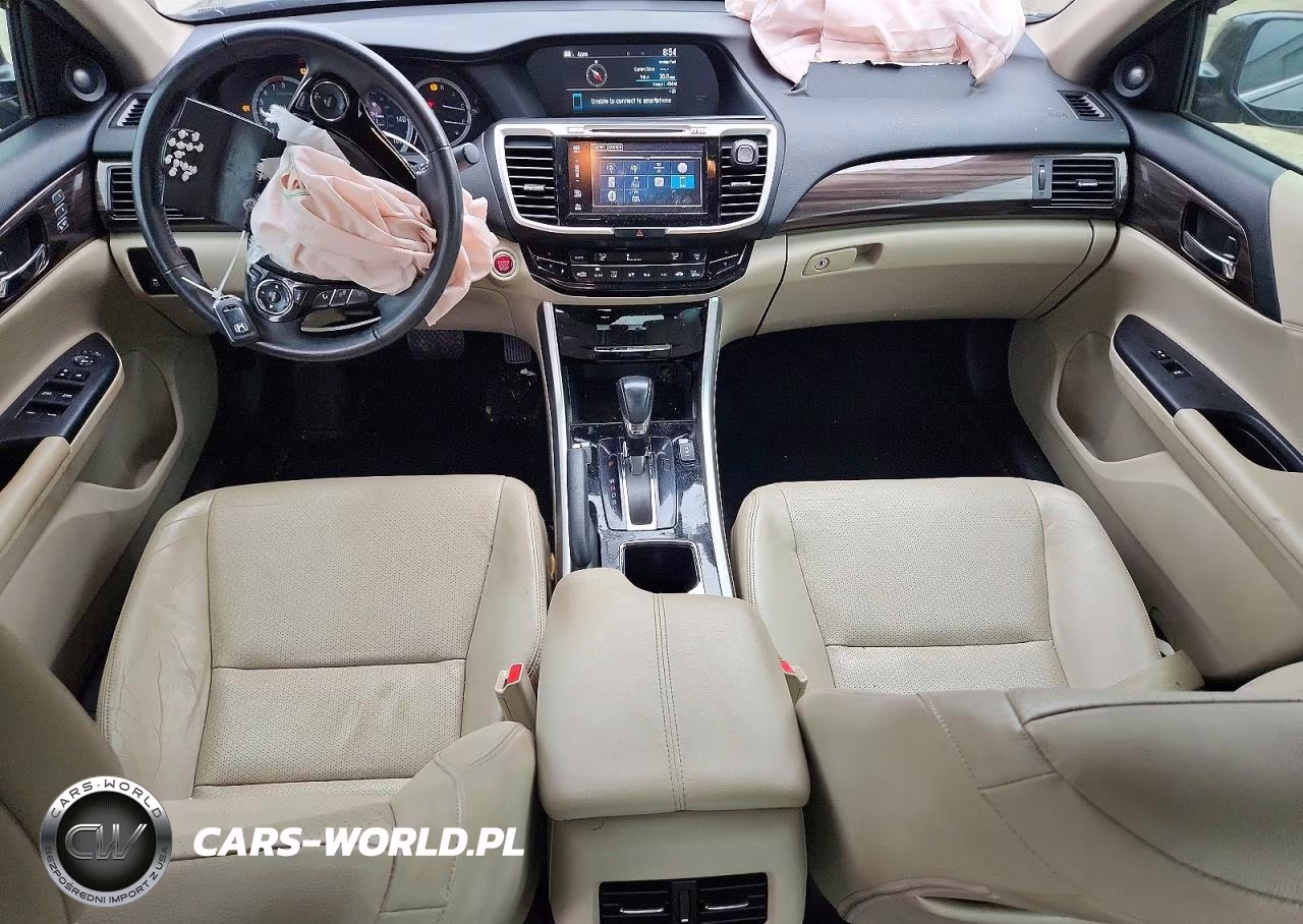 2016 Honda Accord Exl VIN:1HGCR2F80GA012473 - 8