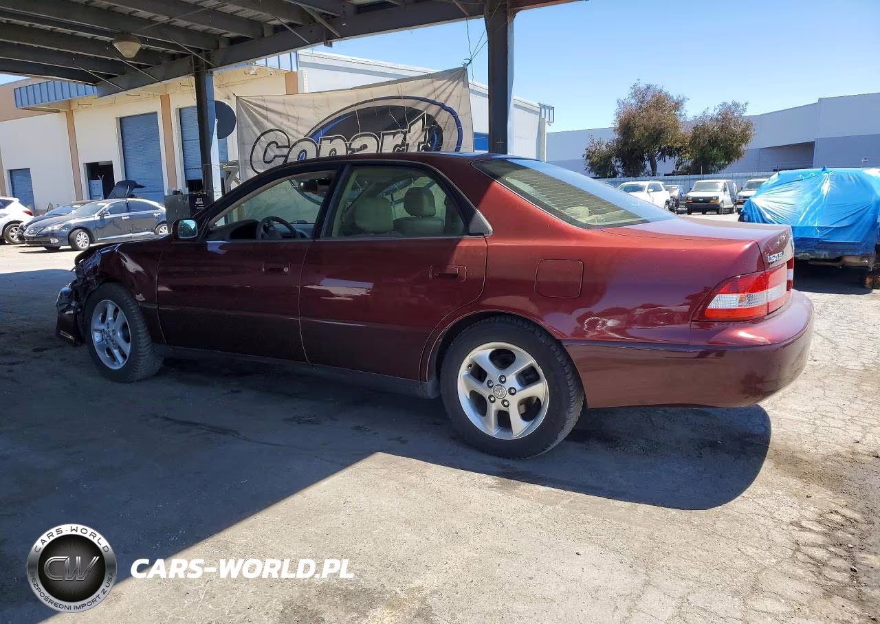 2001 Lexus Es 300 VIN:JT8BF28G410328560 - 2