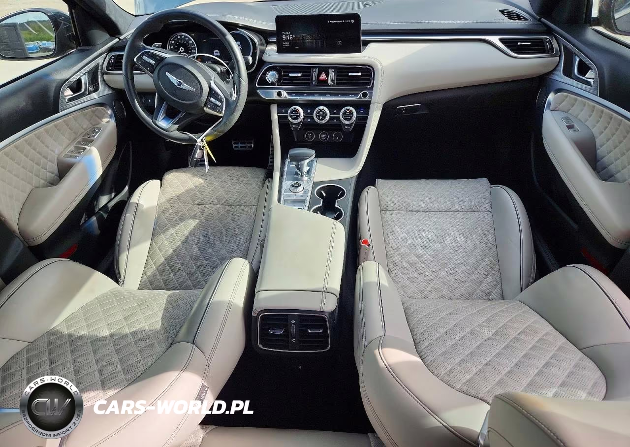 2023 Genesis G70 3.3T Standard VIN:KMTG54TEXPU117524 - 8