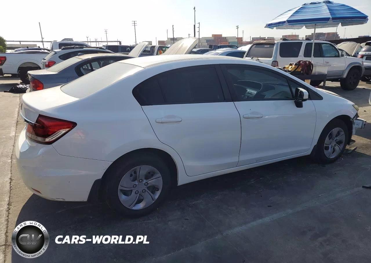 2014 Honda Civic Lx VIN:19XFB2F59EE043205 - 3