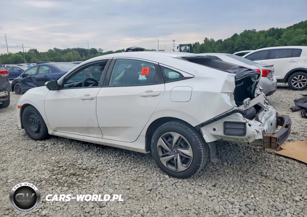2019 Honda Civic Lx VIN:2HGFC2F60KH526069 - 2