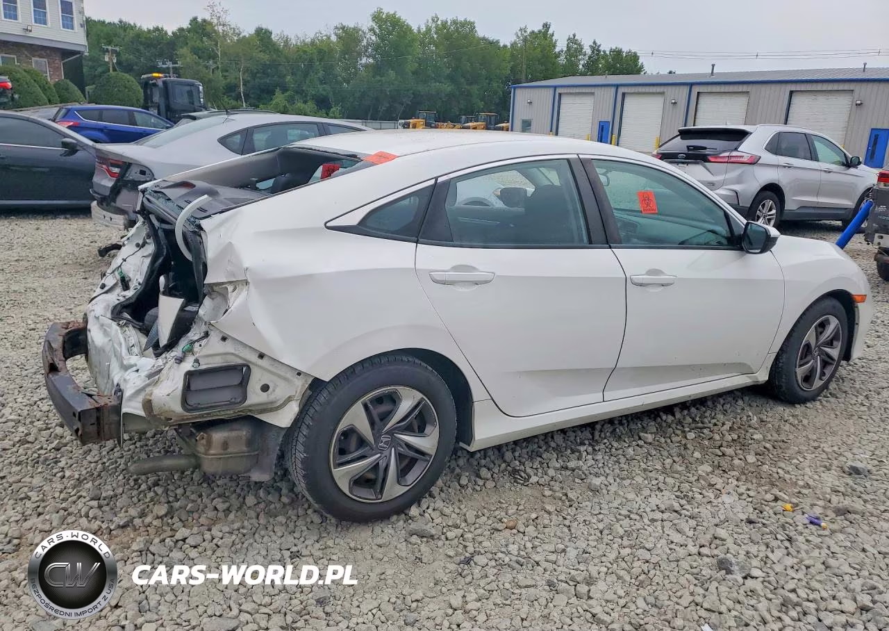 2019 Honda Civic Lx VIN:2HGFC2F60KH526069 - 3
