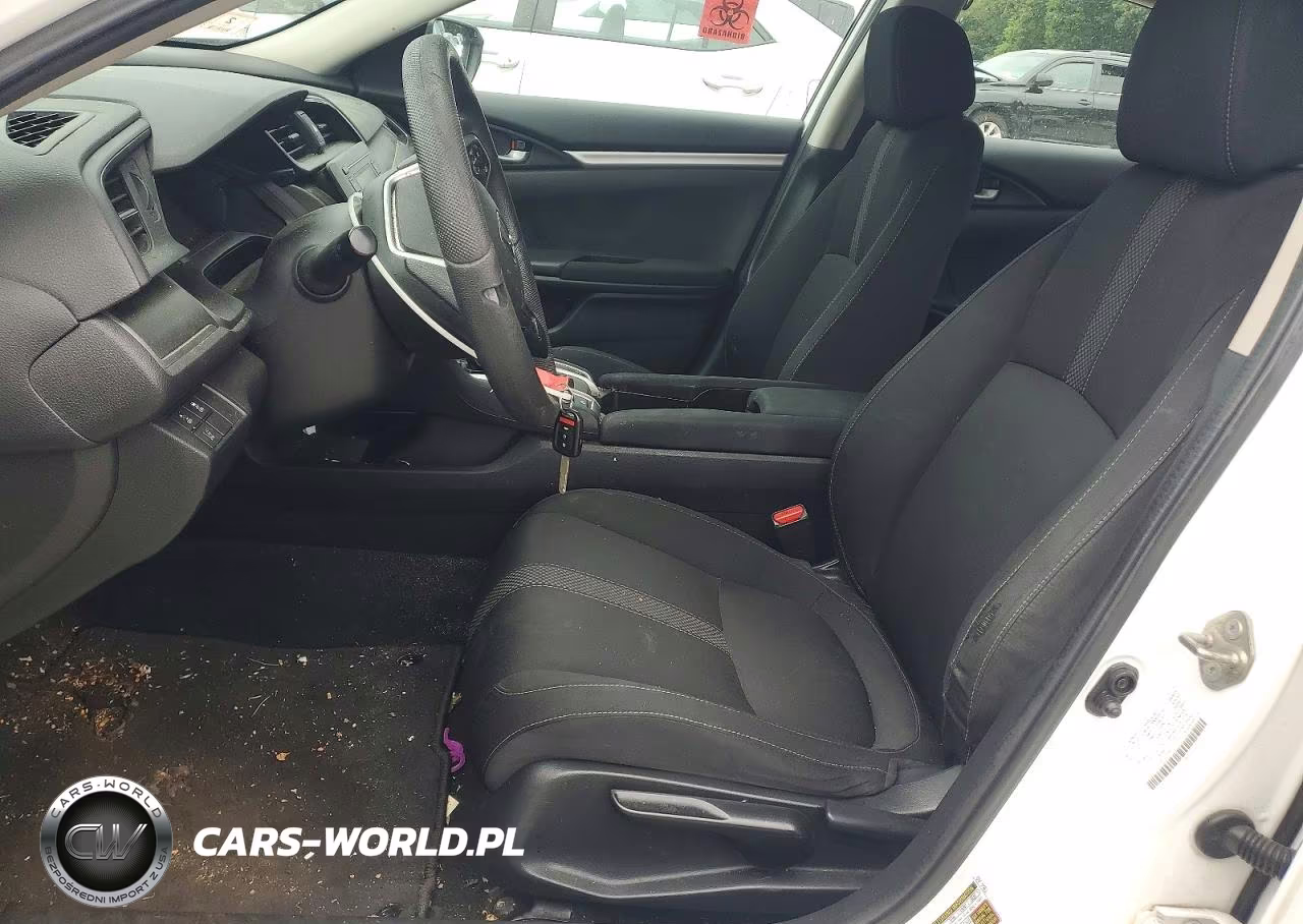 2019 Honda Civic Lx VIN:2HGFC2F60KH526069 - 7