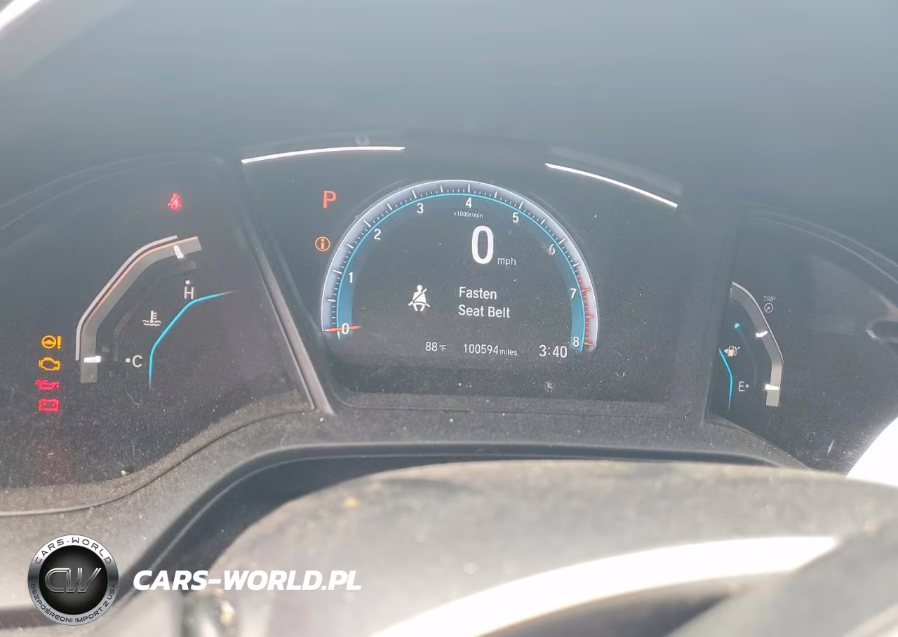 2019 Honda Civic Lx VIN:2HGFC2F60KH526069 - 9