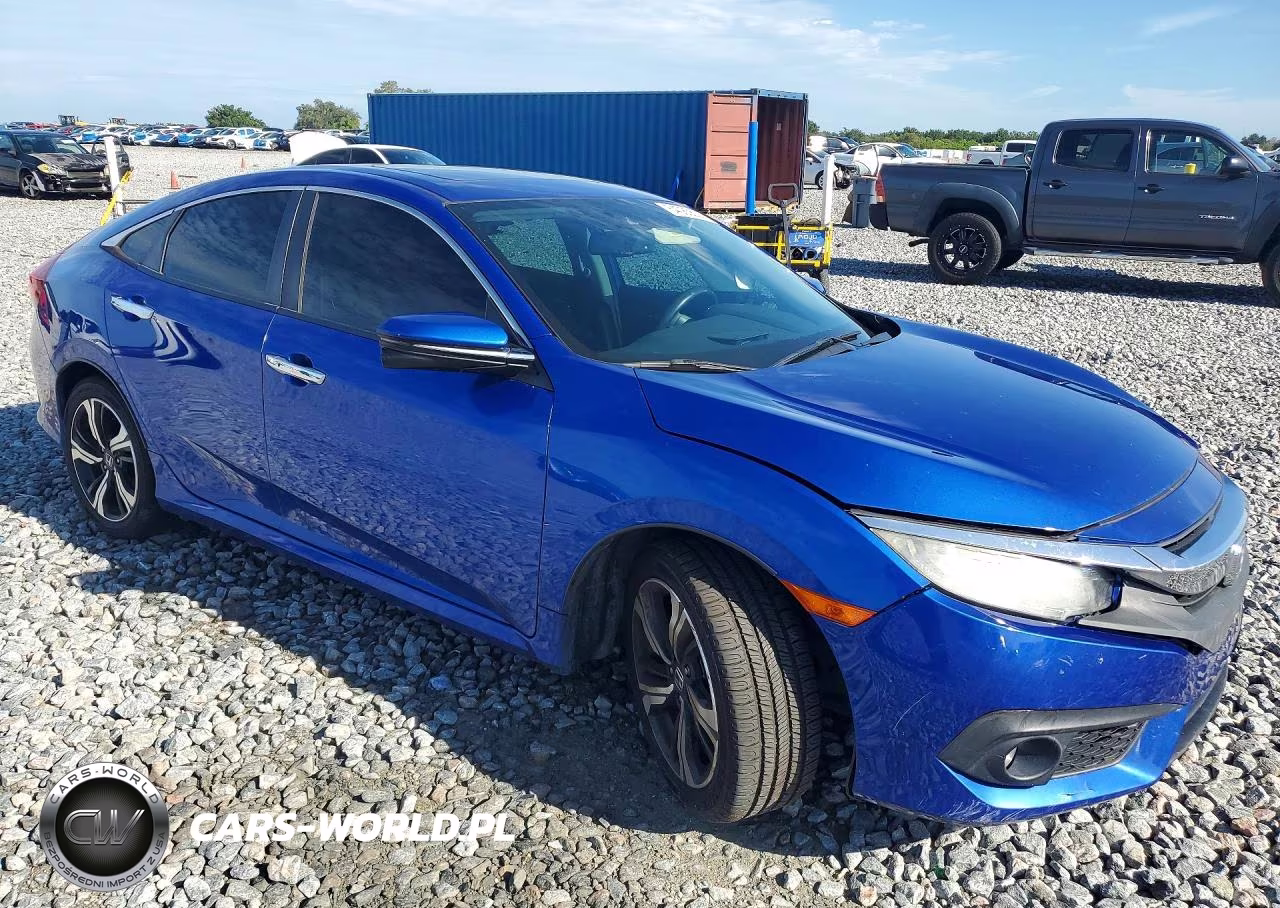 2016 Honda Civic Touring VIN:19XFC1F98GE018325 - 4