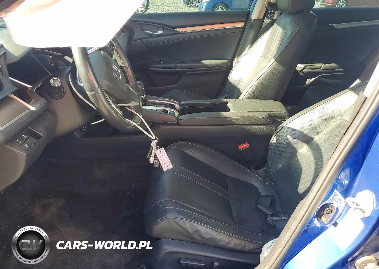 2016 Honda Civic Touring VIN:19XFC1F98GE018325 - 7
