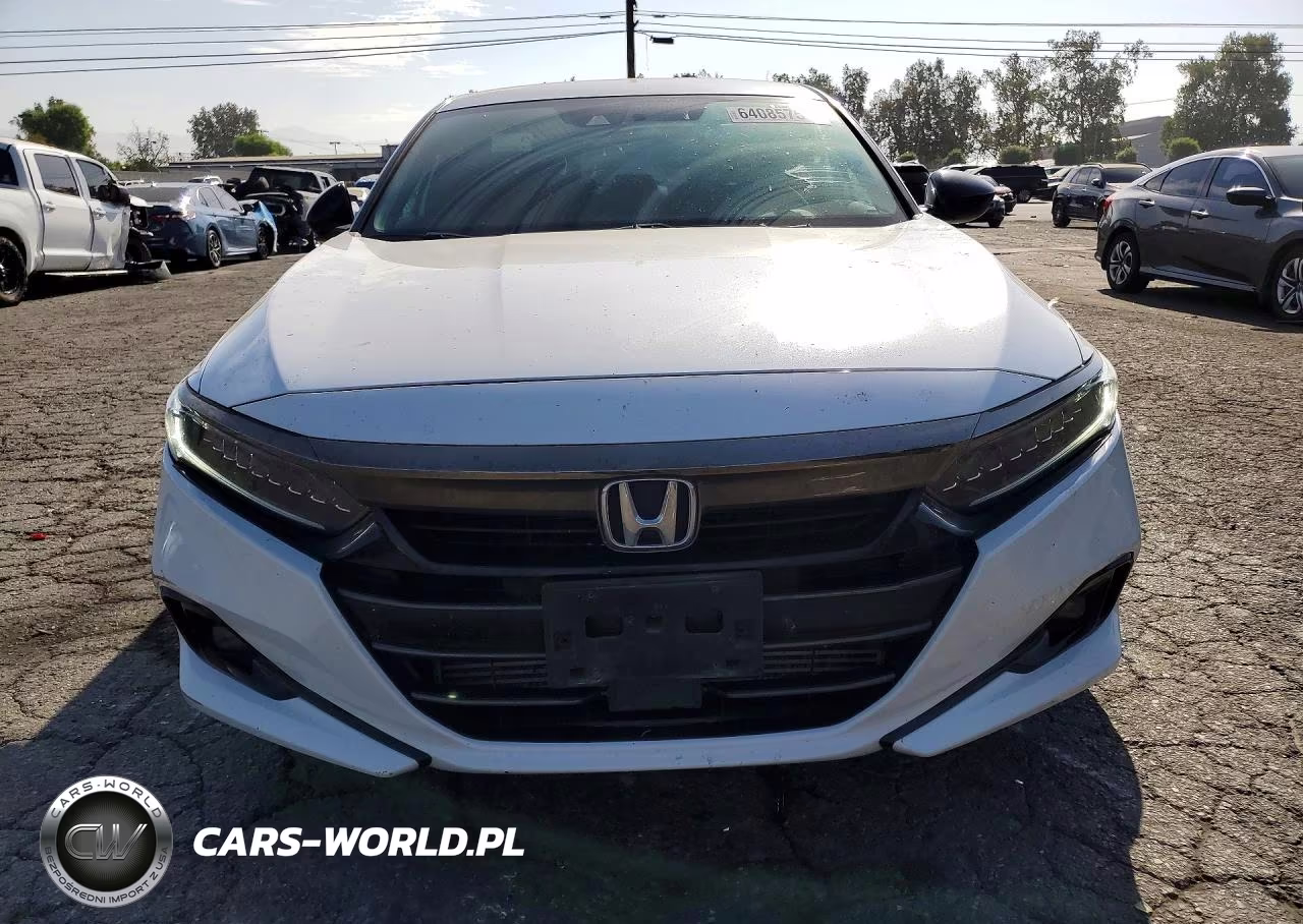 2022 Honda Accord Sport VIN:1HGCV1F35NA008071 - 5