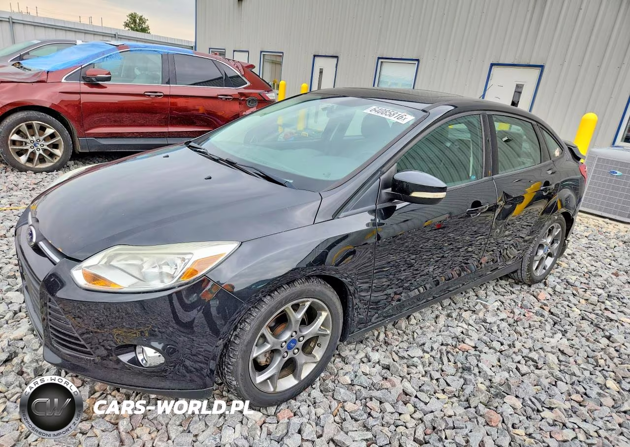 2014 Ford Focus Se VIN:1FADP3F22EL216922 - 1