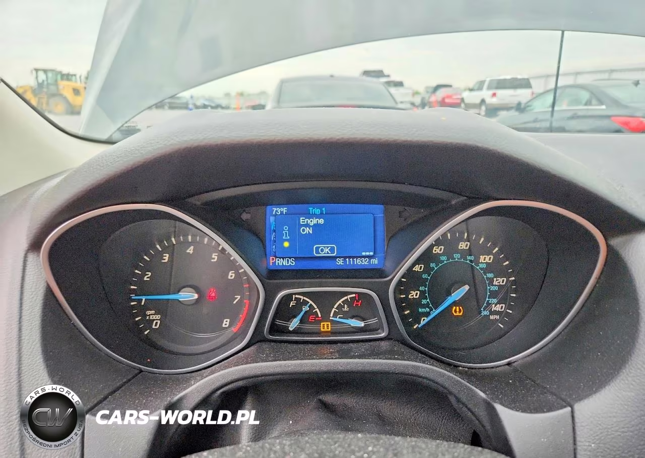 2014 Ford Focus Se VIN:1FADP3F22EL216922 - 9
