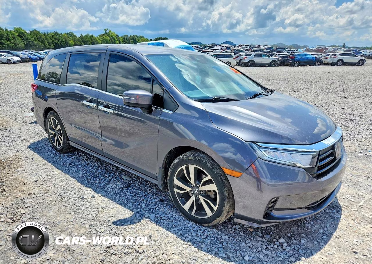 2021 Honda Odyssey Touring VIN:5FNRL6H83MB025946 - 4