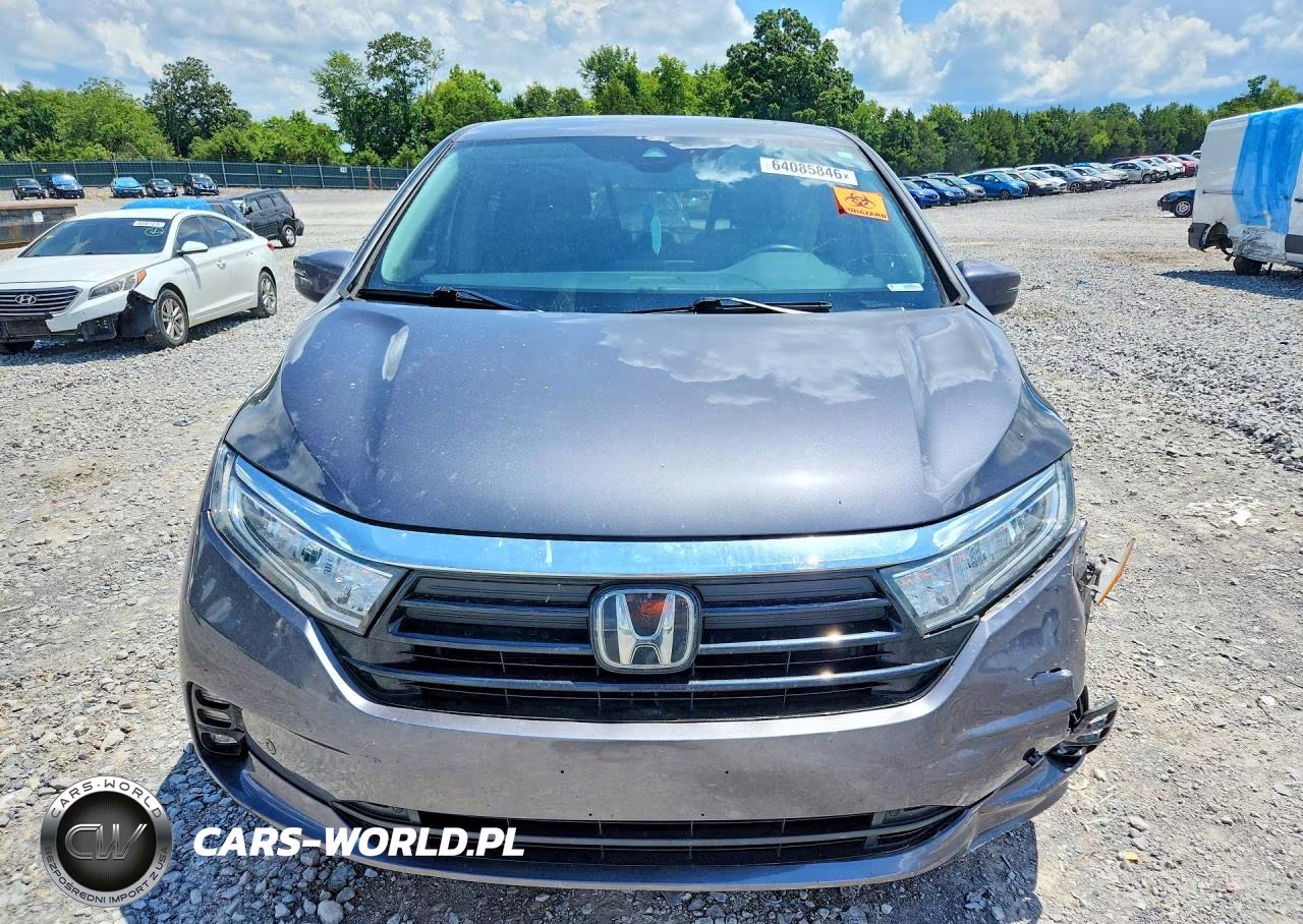 2021 Honda Odyssey Touring VIN:5FNRL6H83MB025946 - 5