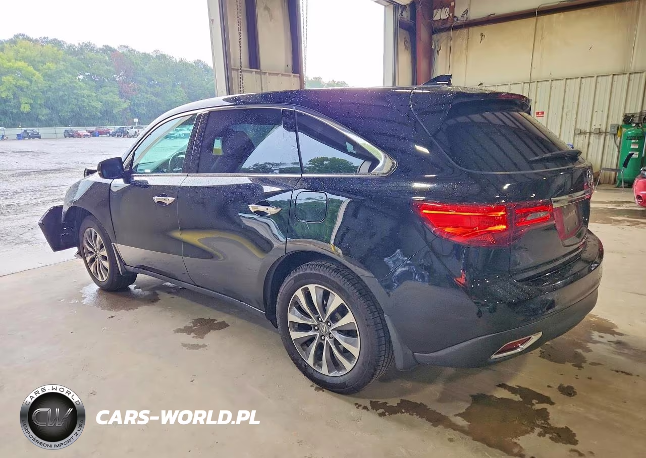 2014 Acura Mdx Technology VIN:5FRYD3H42EB020001 - 2