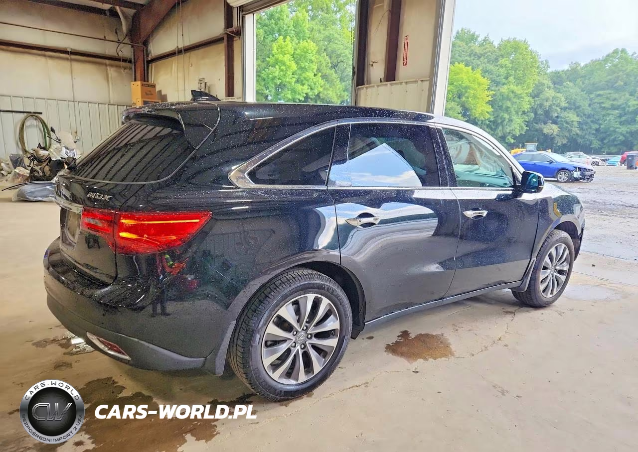 2014 Acura Mdx Technology VIN:5FRYD3H42EB020001 - 3