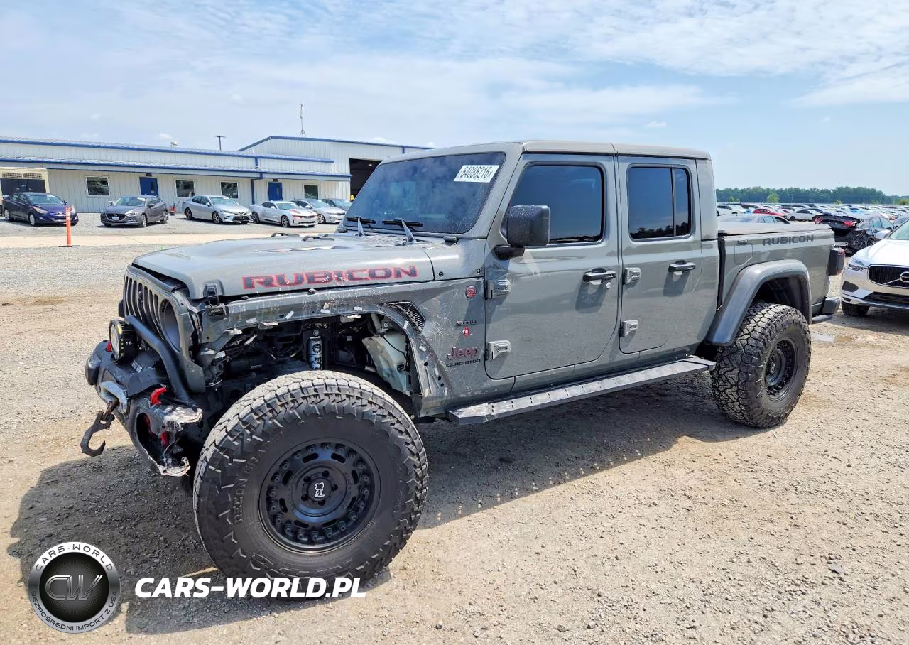 2022 Jeep Gladiator Rubicon VIN:1C6JJTBM7NL145665 - 1