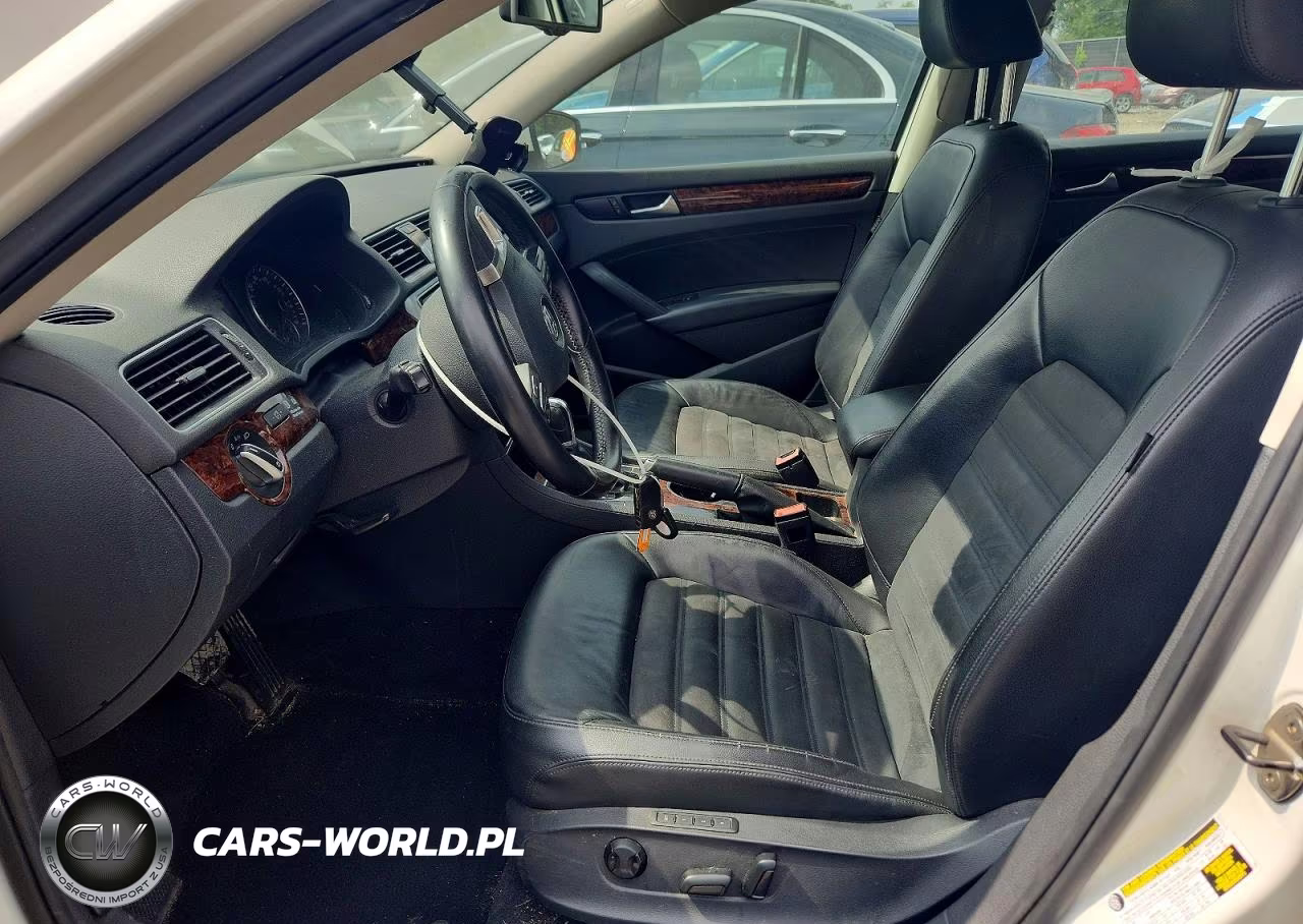 2013 Volkswagen Passat Sel VIN:1VWCN7A39DC003724 - 7