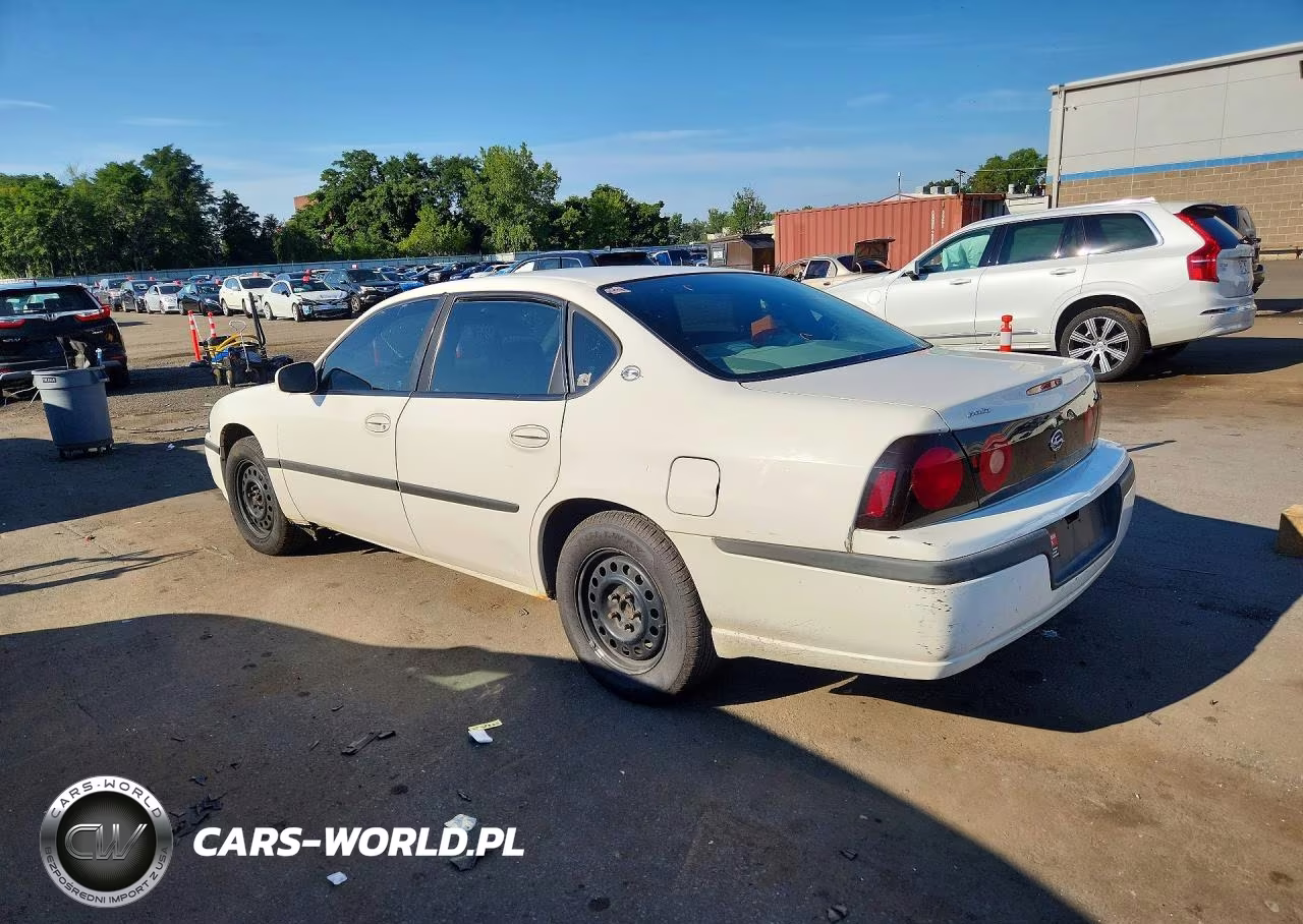 2004 Chevrolet Impala VIN:2G1WF52E349263361 - 2