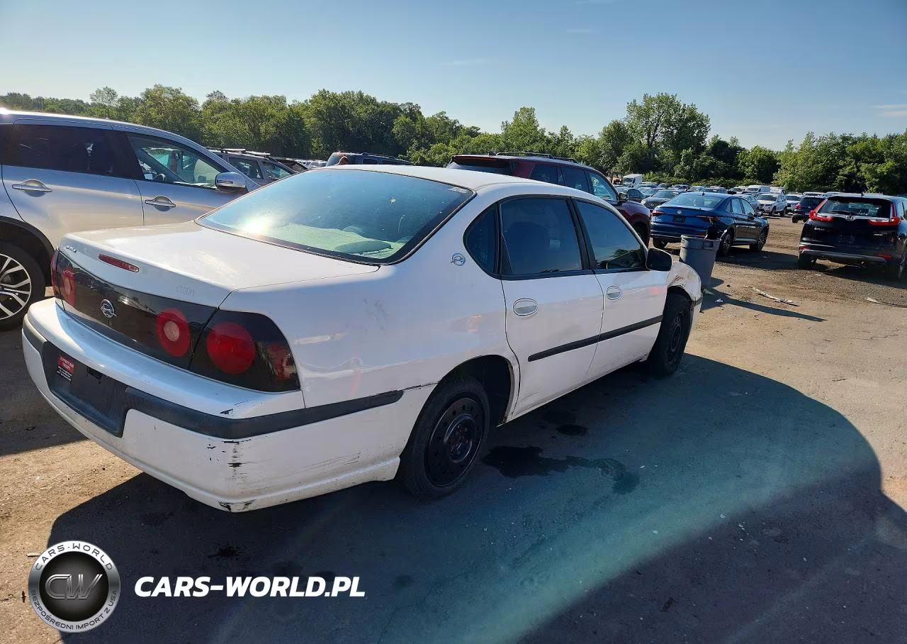 2004 Chevrolet Impala VIN:2G1WF52E349263361 - 3