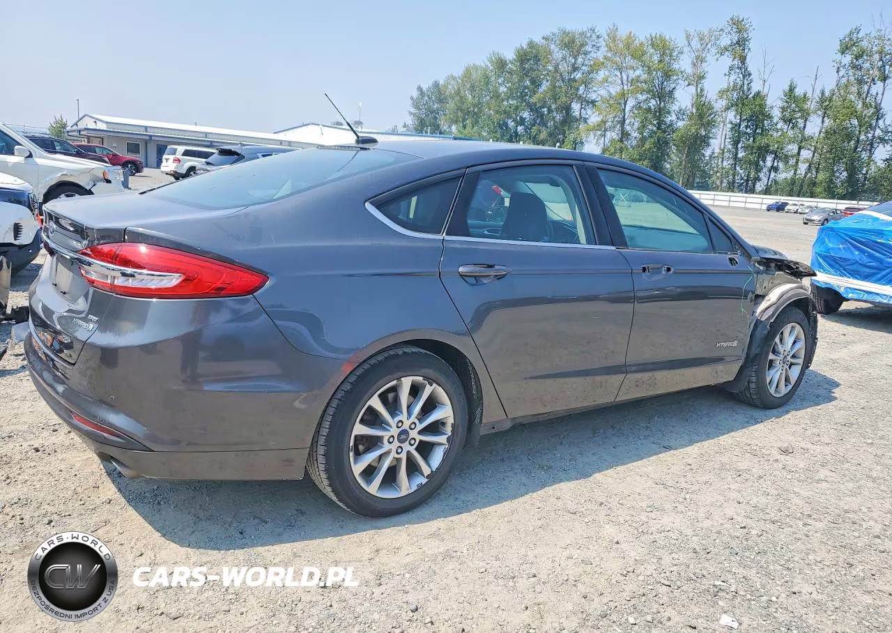 2017 Ford Fusion Se Hybrid VIN:3FA6P0LU4HR105761 - 3