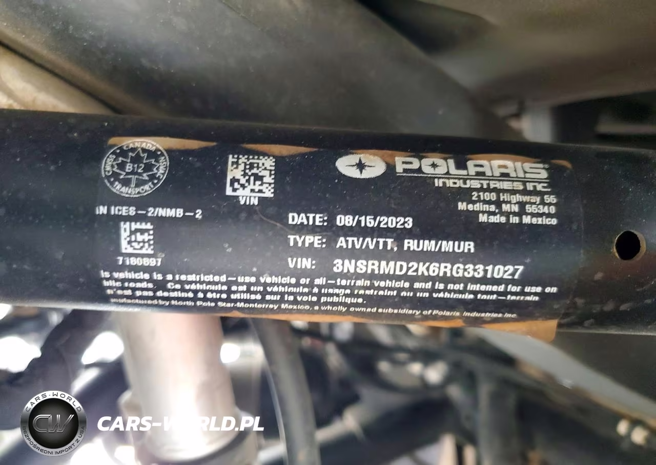 2024 Polaris Rzr Turbo Utility Vehicle VIN:3NSRMD2K6RG331027 - 10