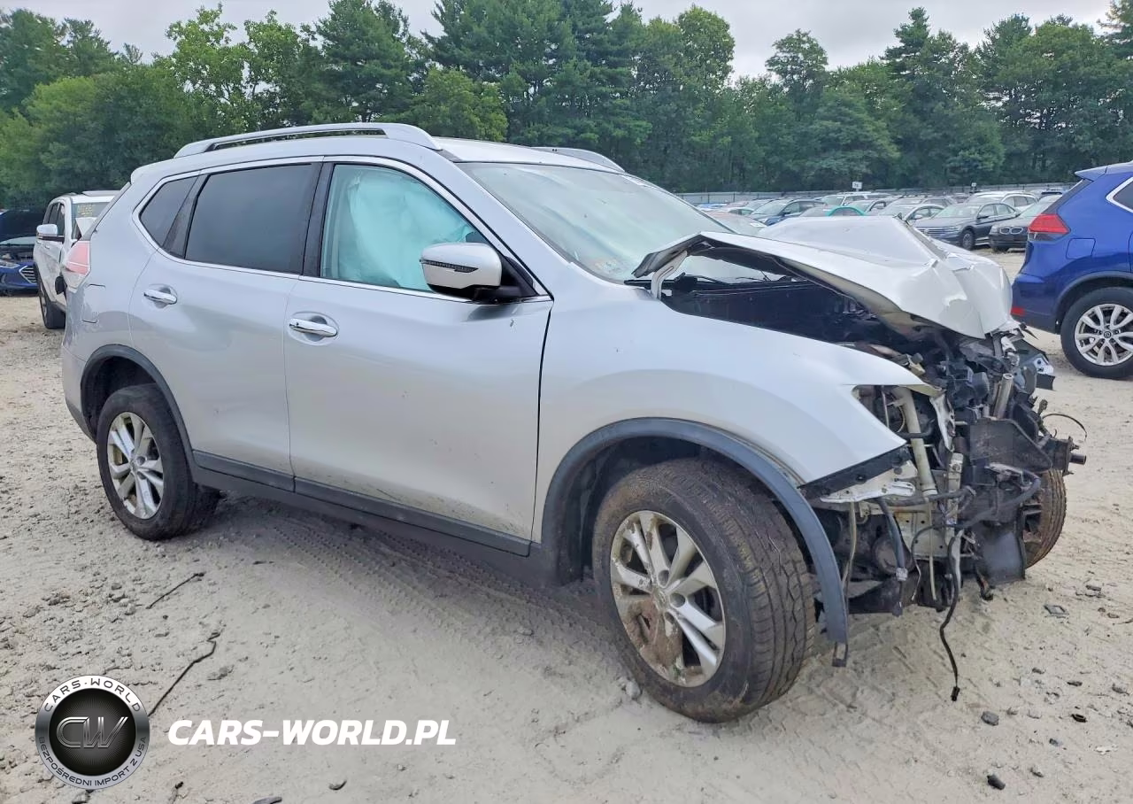 2016 Nissan Rogue Sv VIN:KNMAT2MV6GP703312 - 4