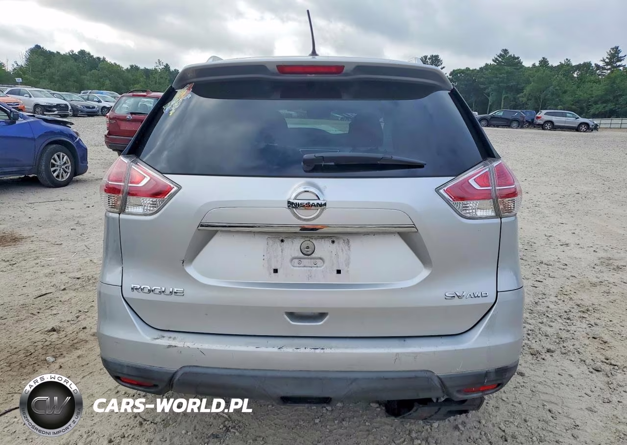 2016 Nissan Rogue Sv VIN:KNMAT2MV6GP703312 - 6