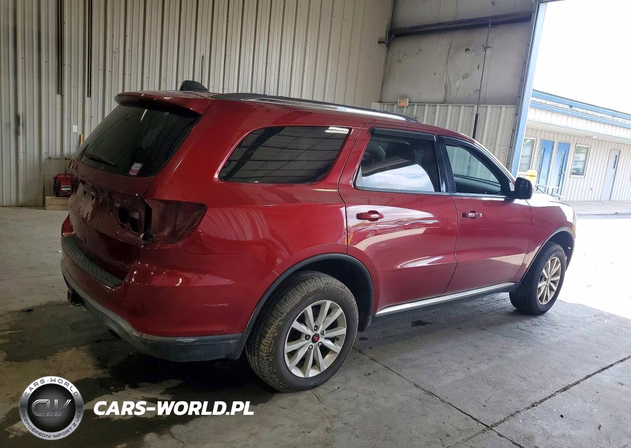 2014 Dodge Durango Sxt VIN:1C4RDJAG5EC562866 - 3