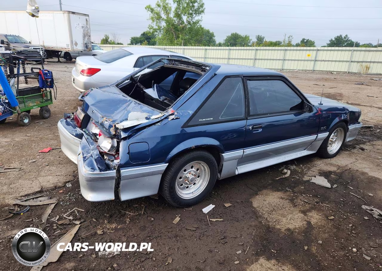1987 Ford Mustang Gt VIN:1FABP42E7HF234154 - 3