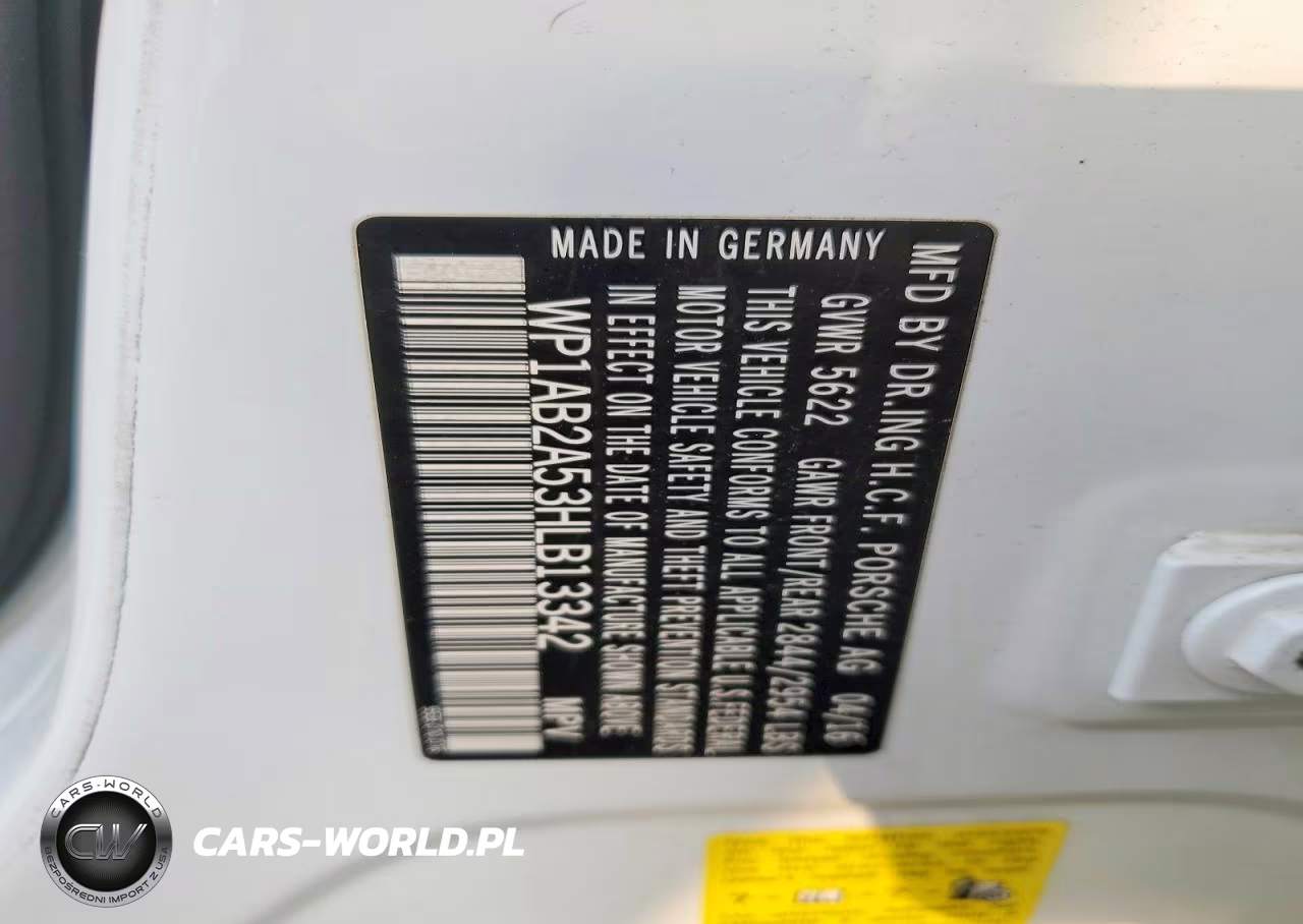 2017 Porsche Macan S VIN:WP1AB2A53HLB13342 - 13