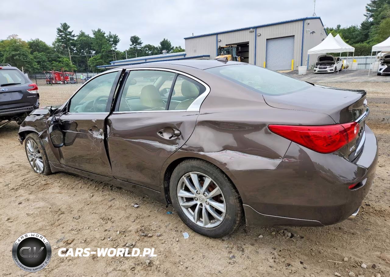 2015 Infiniti Q50 Premium VIN:JN1BV7ARXFM418439 - 2