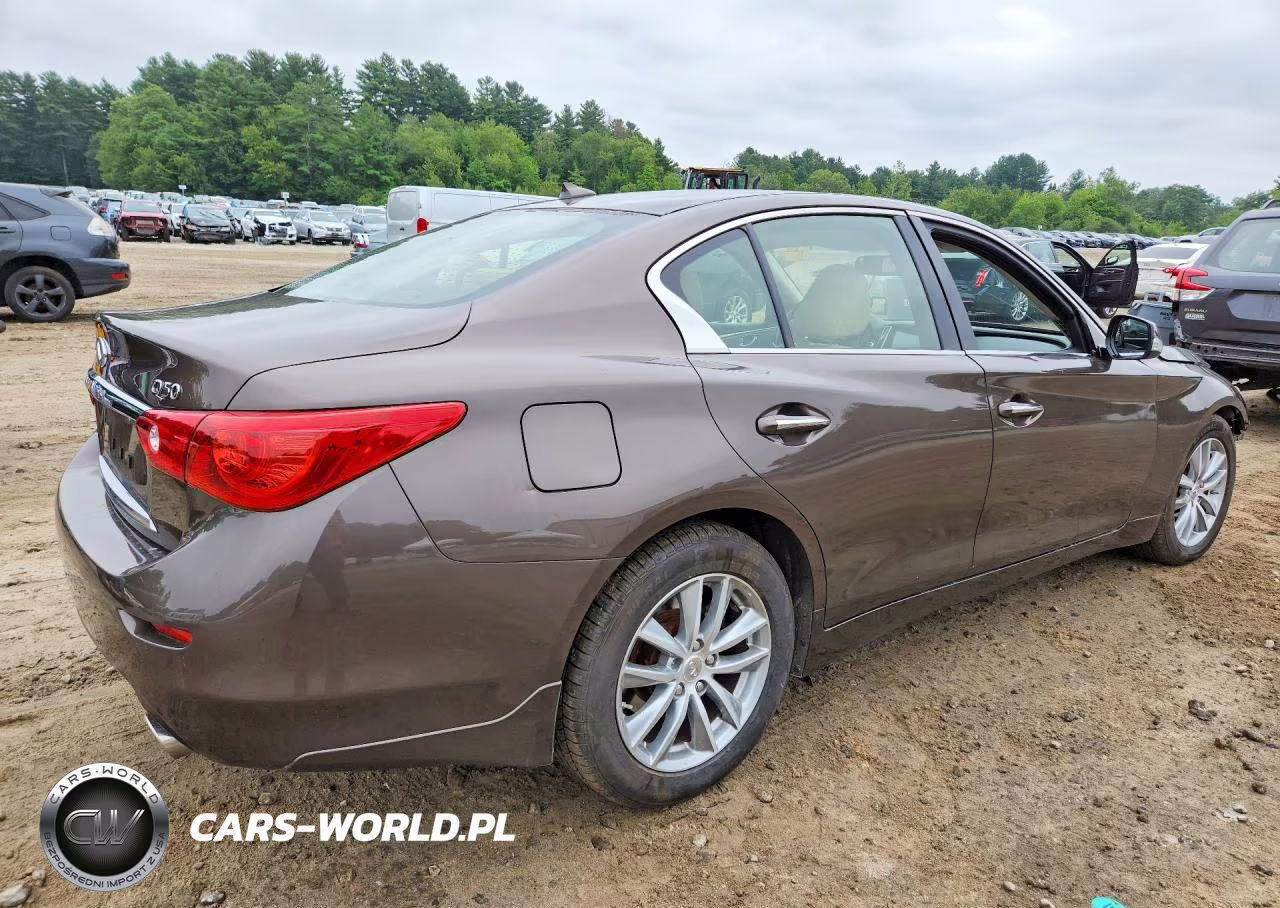 2015 Infiniti Q50 Premium VIN:JN1BV7ARXFM418439 - 3