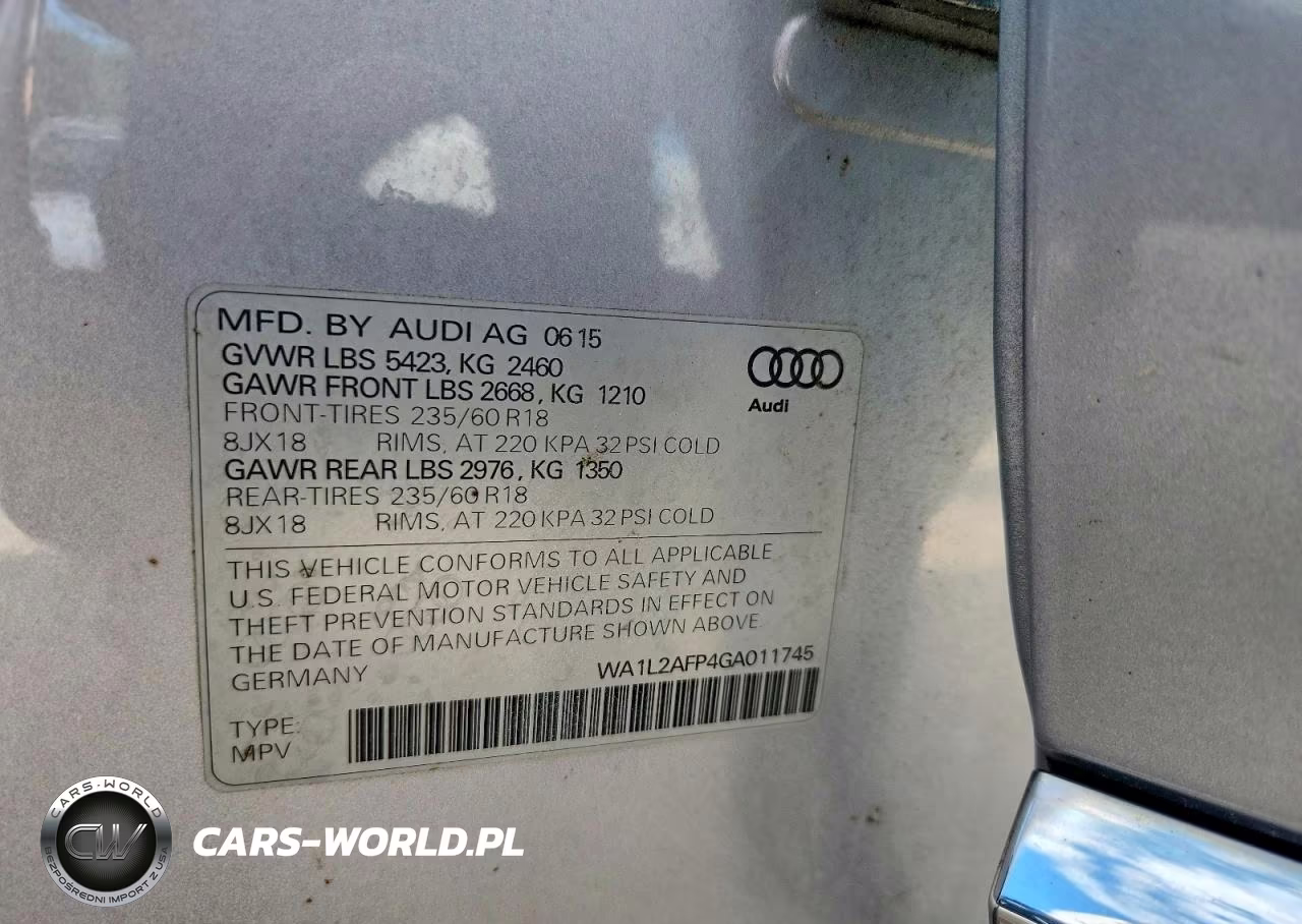 2016 Audi Q5 Premium Plus VIN:WA1L2AFP4GA011745 - 13