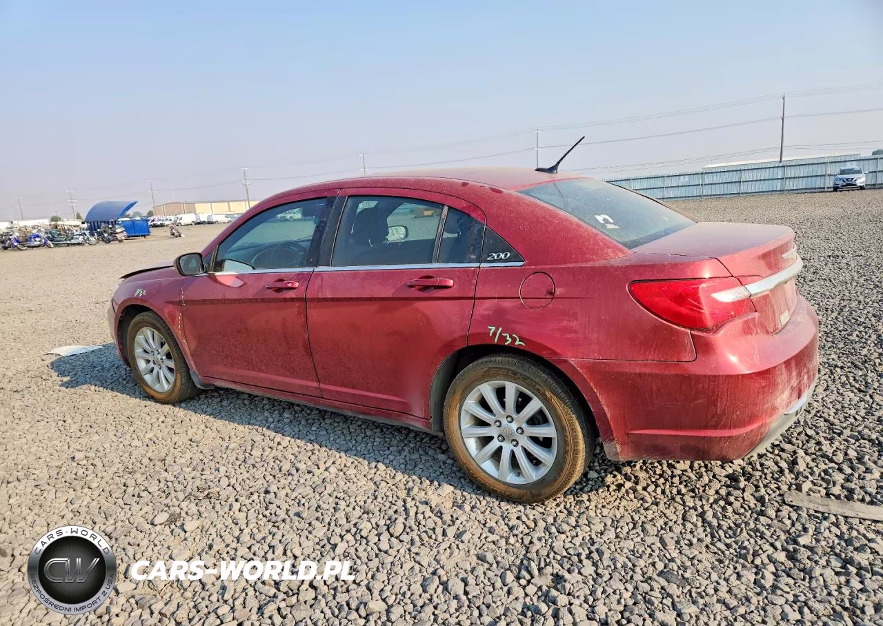 2012 Chrysler 200 Touring VIN:1C3CCBBB6CN288231 - 2