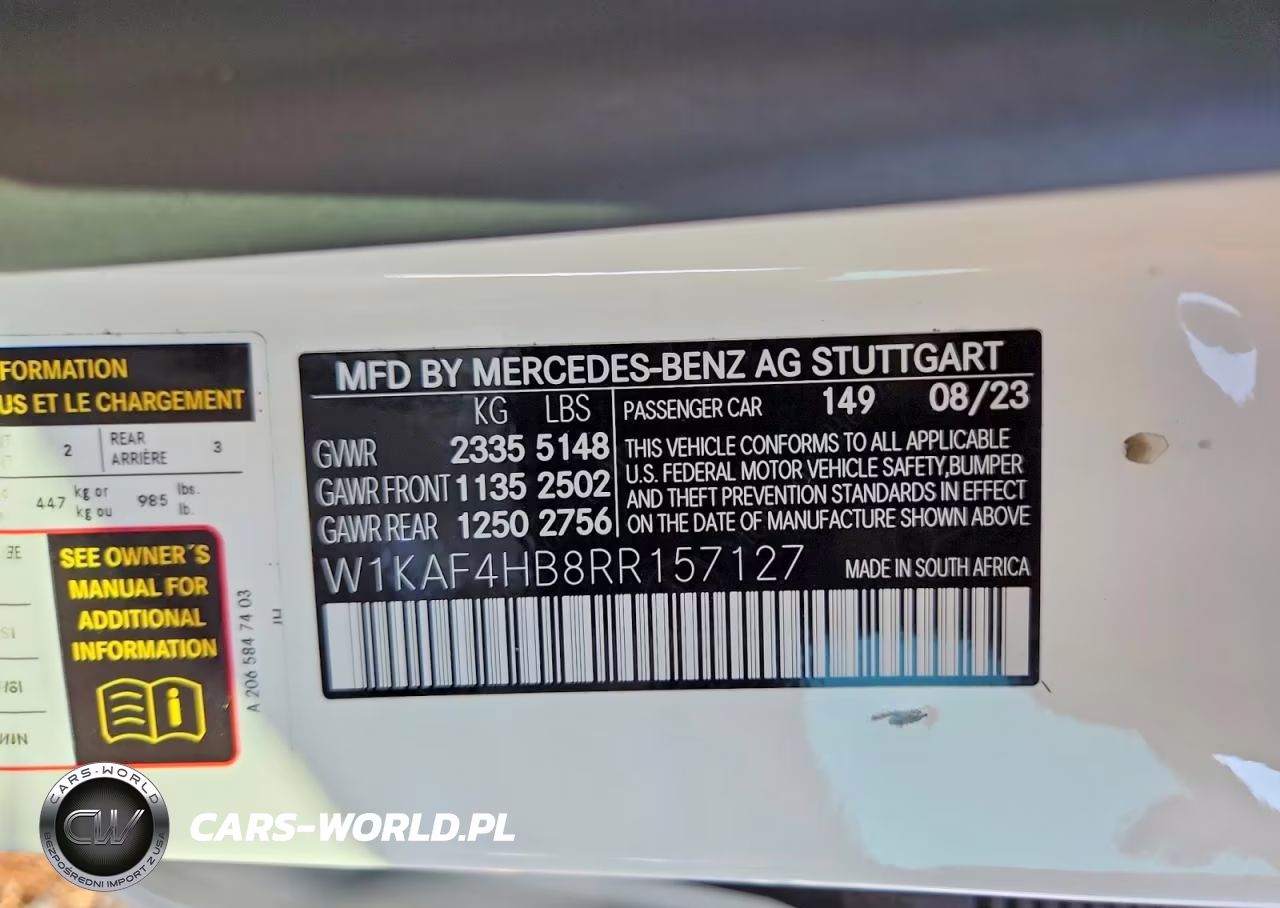 2024 Mercedes-Benz C 300 4Matic VIN:W1KAF4HB8RR157127 - 13