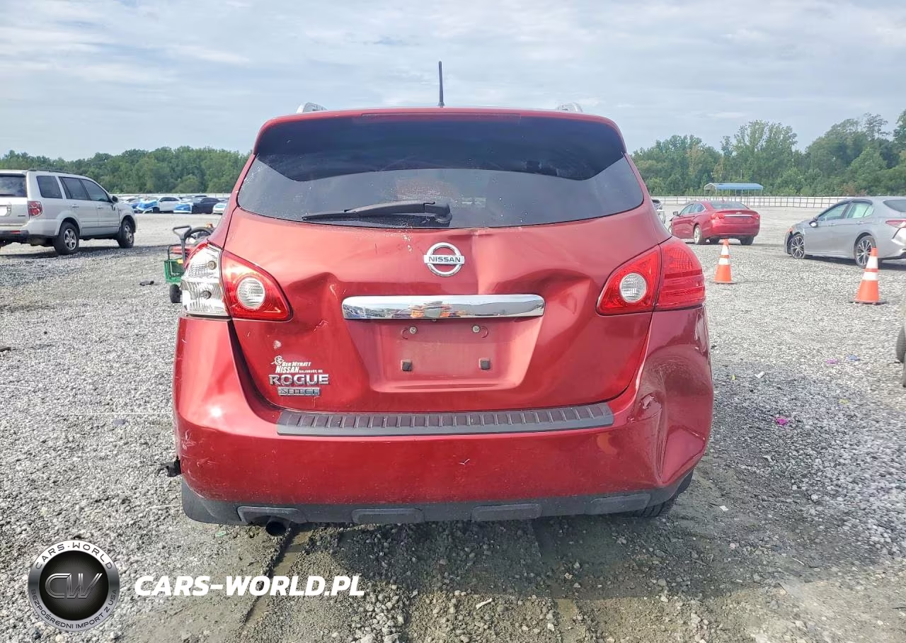 2015 Nissan Rogue Select S VIN:JN8AS5MT4FW666952 - 6