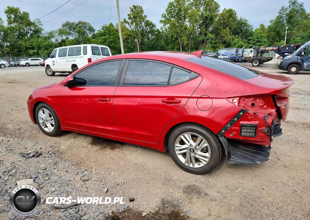 2019 Hyundai Elantra Sel VIN:5NPD84LF4KH408007 - 2