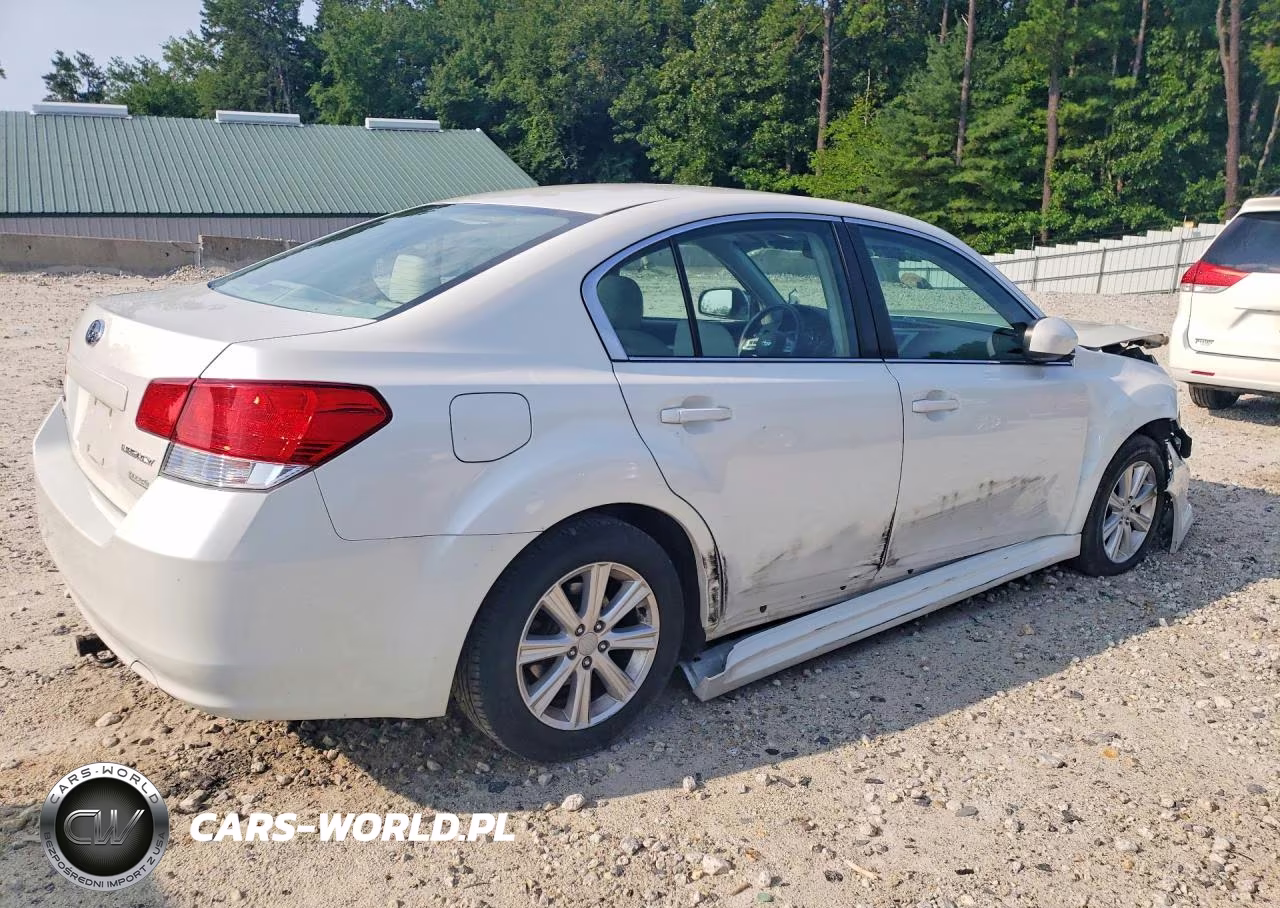 2012 Subaru Legacy 2.5I VIN:4S3BMBA6XC3019069 - 3