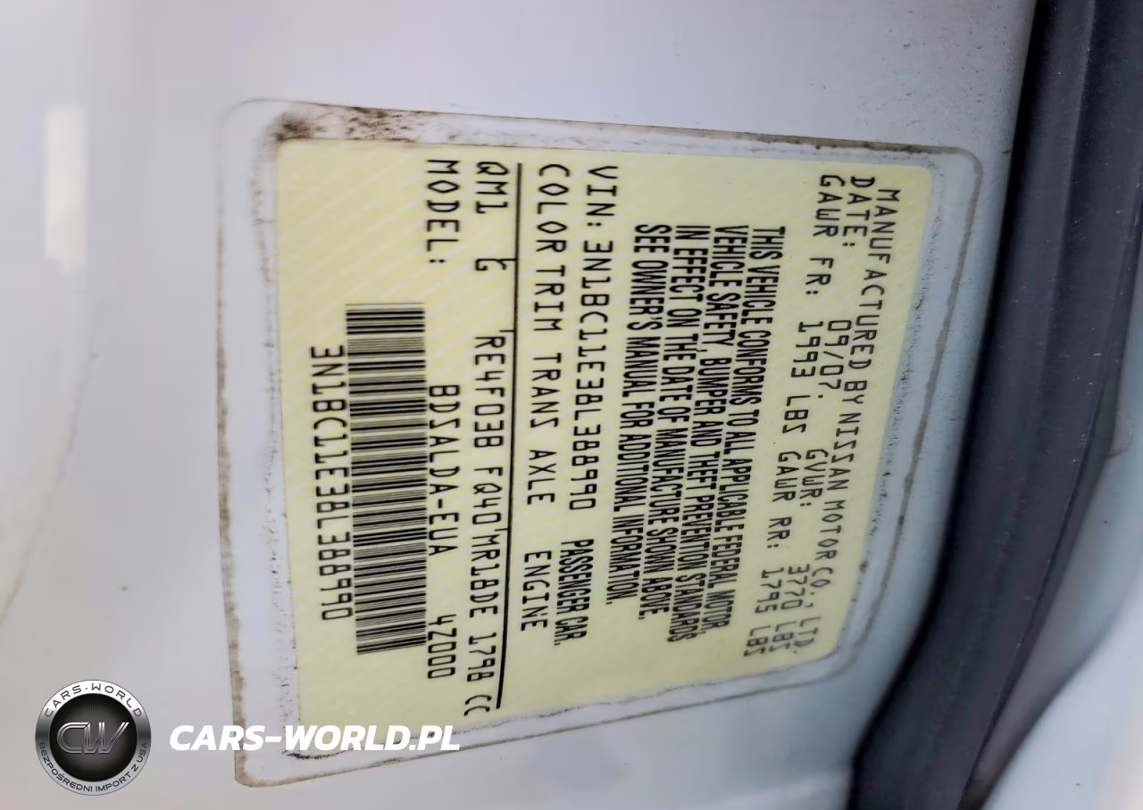 2008 Nissan Versa 1.8 S VIN:3N1BC11E38L388990 - 13