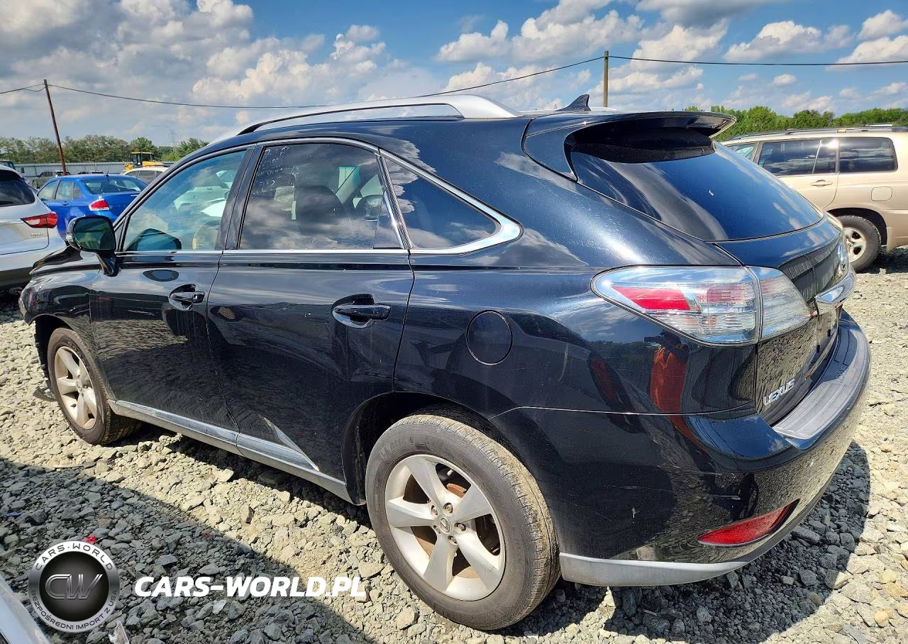 2010 Lexus Rx 350 VIN:2T2BK1BA7AC042540 - 2