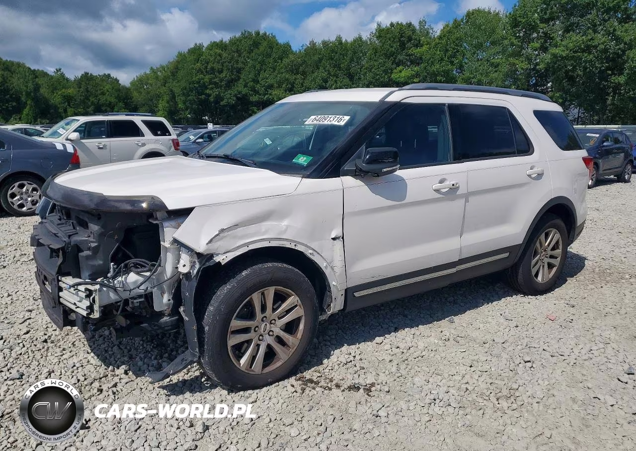 2018 Ford Explorer Xlt VIN:1FM5K8D8XJGA91281 - 1