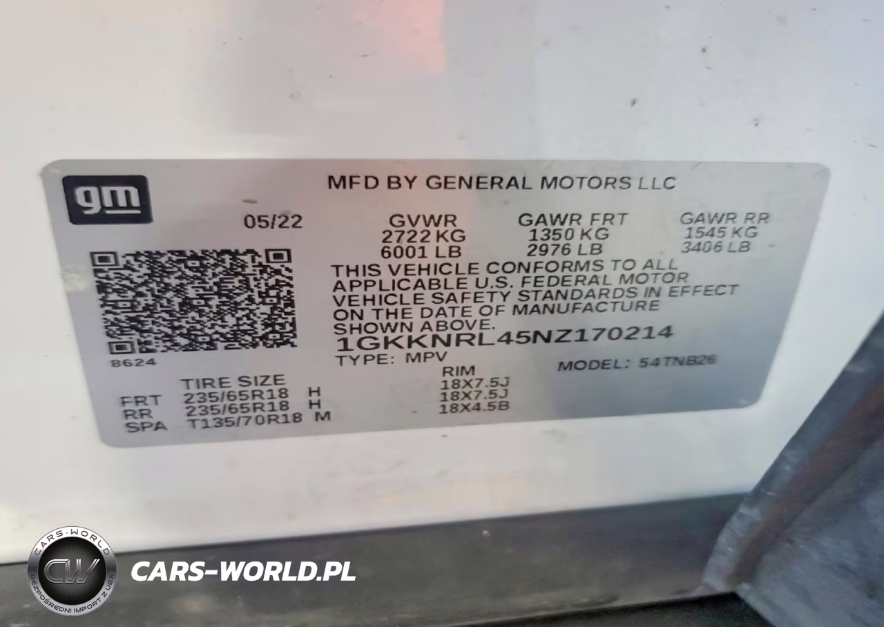 2022 GMC Acadia Sle VIN:1GKKNRL45NZ170214 - 13