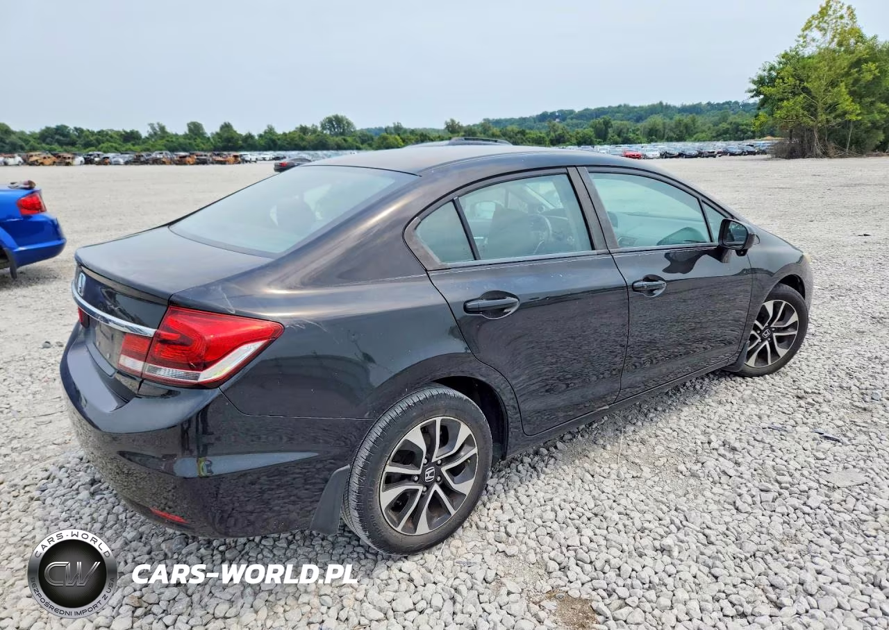 2014 Honda Civic Ex VIN:2HGFB2F86EH558324 - 3