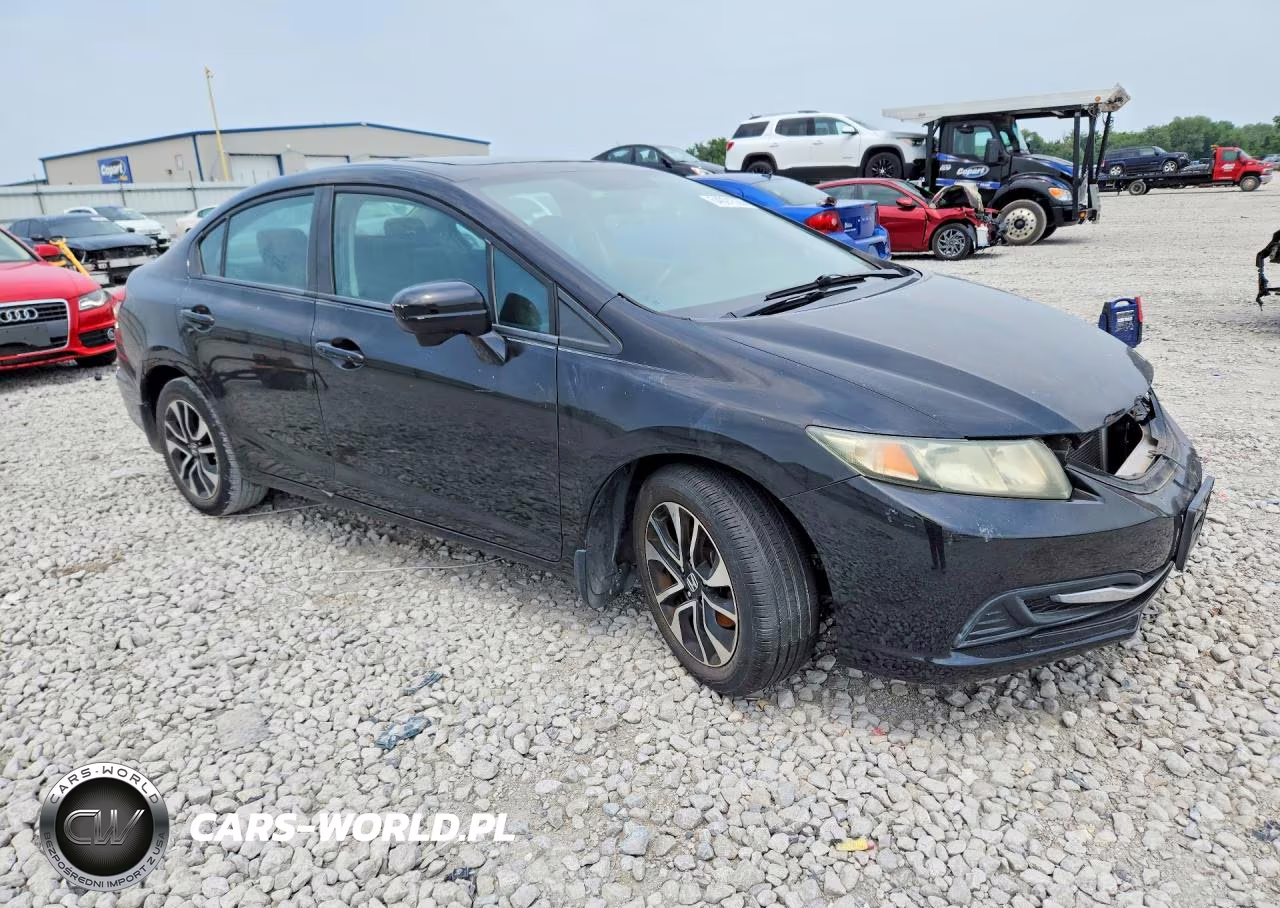 2014 Honda Civic Ex VIN:2HGFB2F86EH558324 - 4