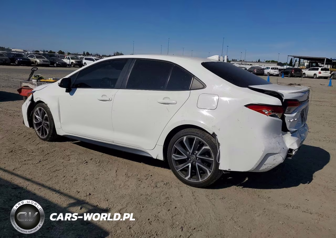 2020 Toyota Corolla Se VIN:5YFS4RCE5LP057586 - 2