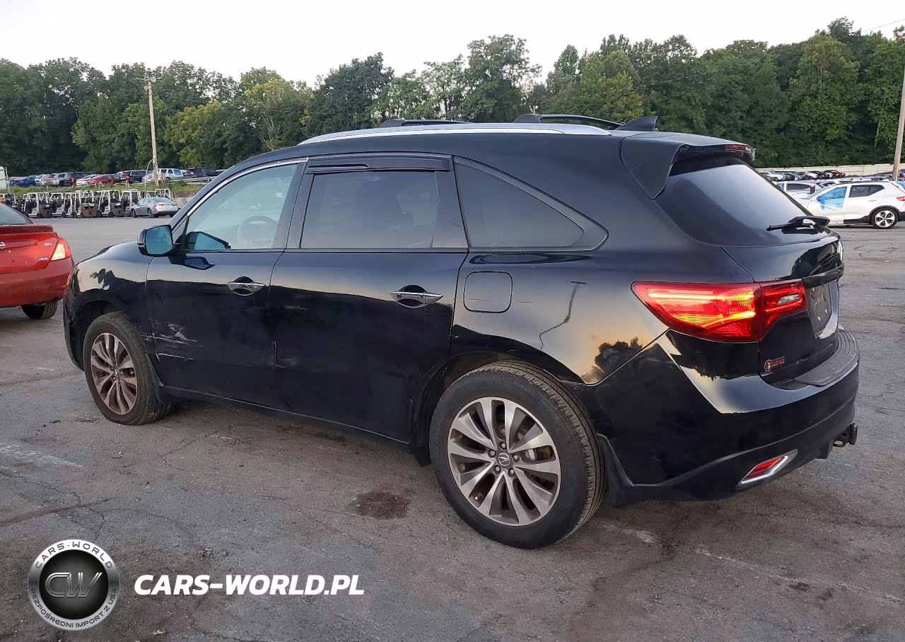 2014 Acura Mdx Technology VIN:5FRYD4H40EB007608 - 2