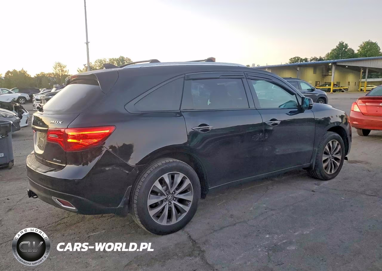 2014 Acura Mdx Technology VIN:5FRYD4H40EB007608 - 3